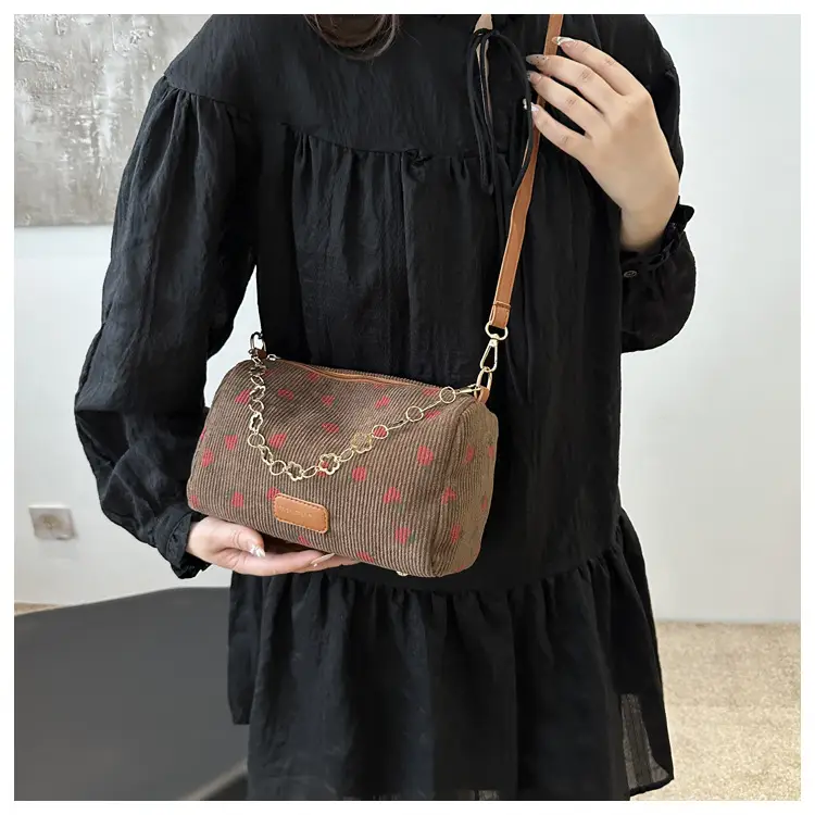 Women's Strawberry Printed Shoulder Crossbody Bag — feature 16