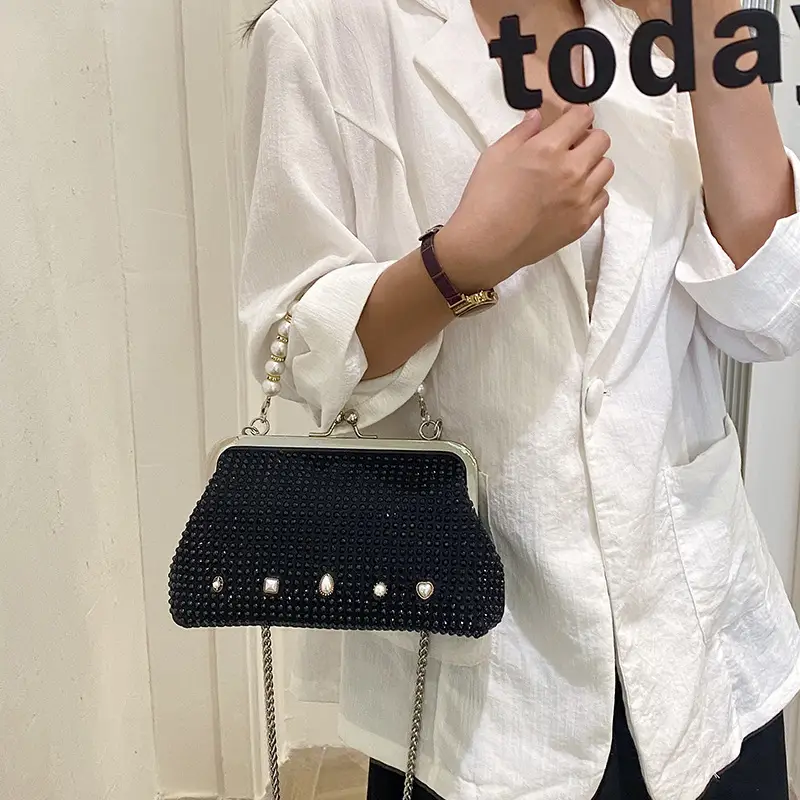 Korean Style Pearl Crossbody Bag Women 2024 - Image 5