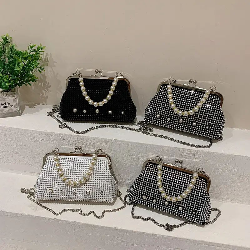 Korean Style Pearl Crossbody Bag Women 2024 - Image 7