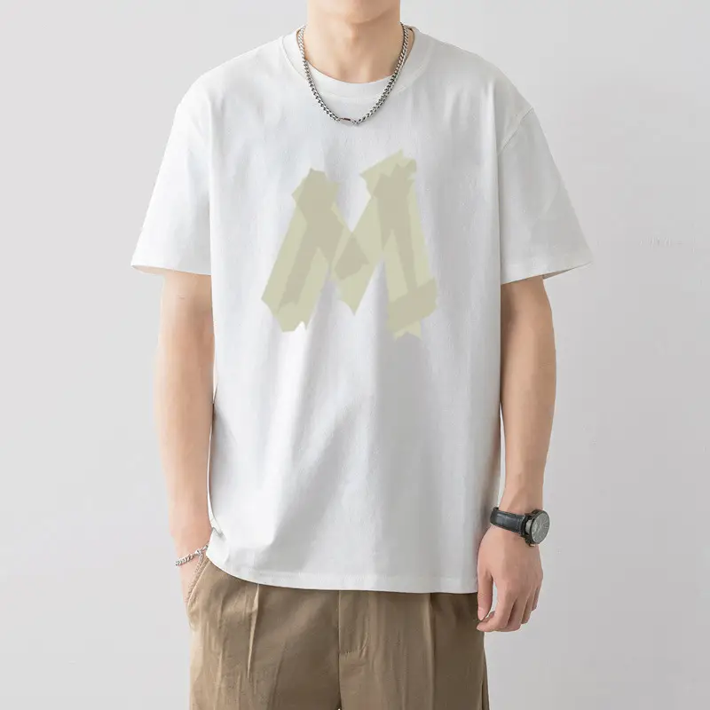 Men White Printed T-Shirt Super Toy Design Loose Fit - Image 12