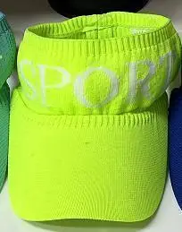 Men's Lime Green Sport Cap with "PORT" Print
