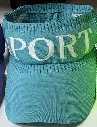 Men's Lime Green Sport Cap with "PORT" Print