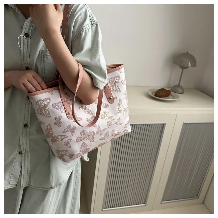 New Chinese Style Butterfly Tote Bag 2024 Large Capacity — feature 13