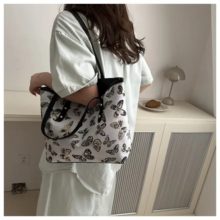 New Chinese Style Butterfly Tote Bag 2024 Large Capacity — feature 16