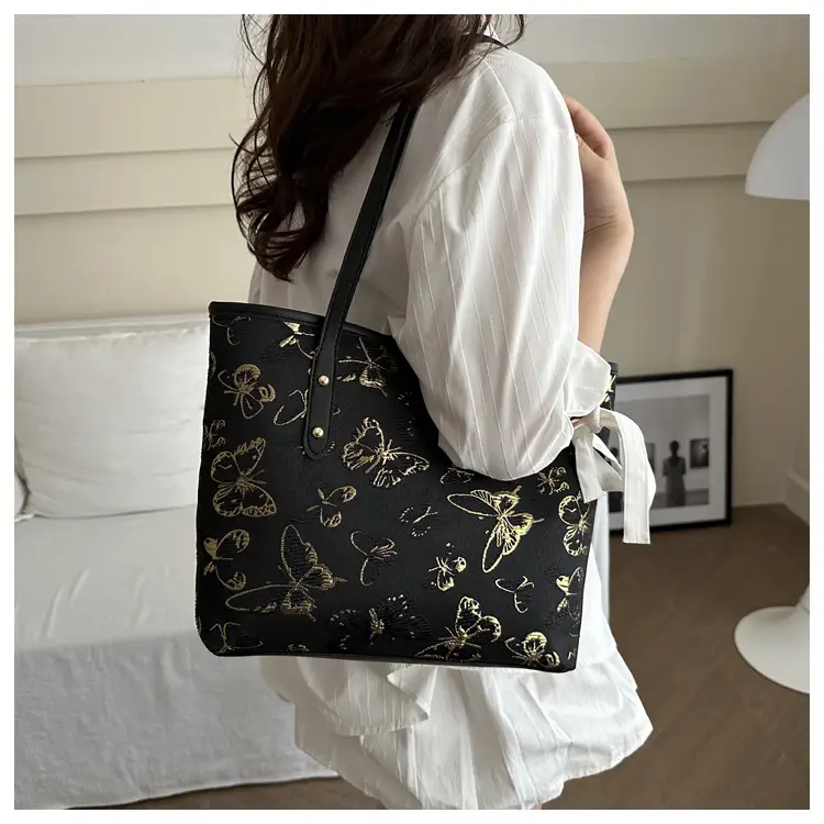 New Chinese Style Butterfly Tote Bag 2024 Large Capacity — feature 18