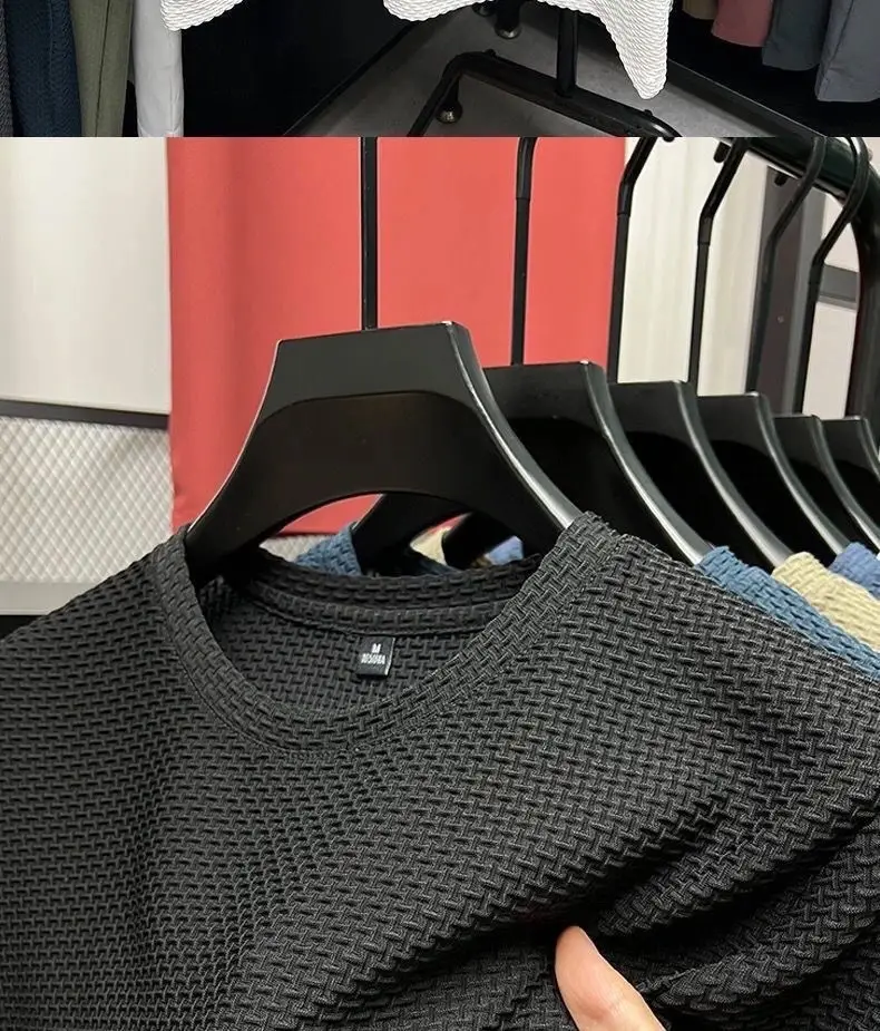 Men's Bamboo Silk Slim Fit T-Shirt Dark Green — feature 10