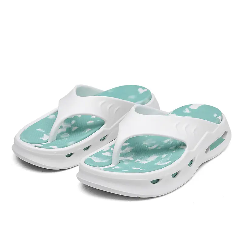 Cross-border New Flip Flops Men's High-end Summer Home Non-slip Wear-resistant Beach Shoes Soft Sole Height-increasing Sandals - Image 5