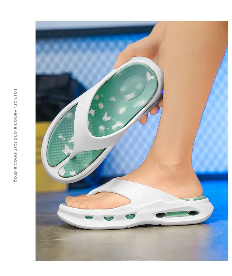Cross-border New Flip Flops Men's High-end Summer Home Non-slip Wear-resistant Beach Shoes Soft Sole Height-increasing Sandals — feature 14