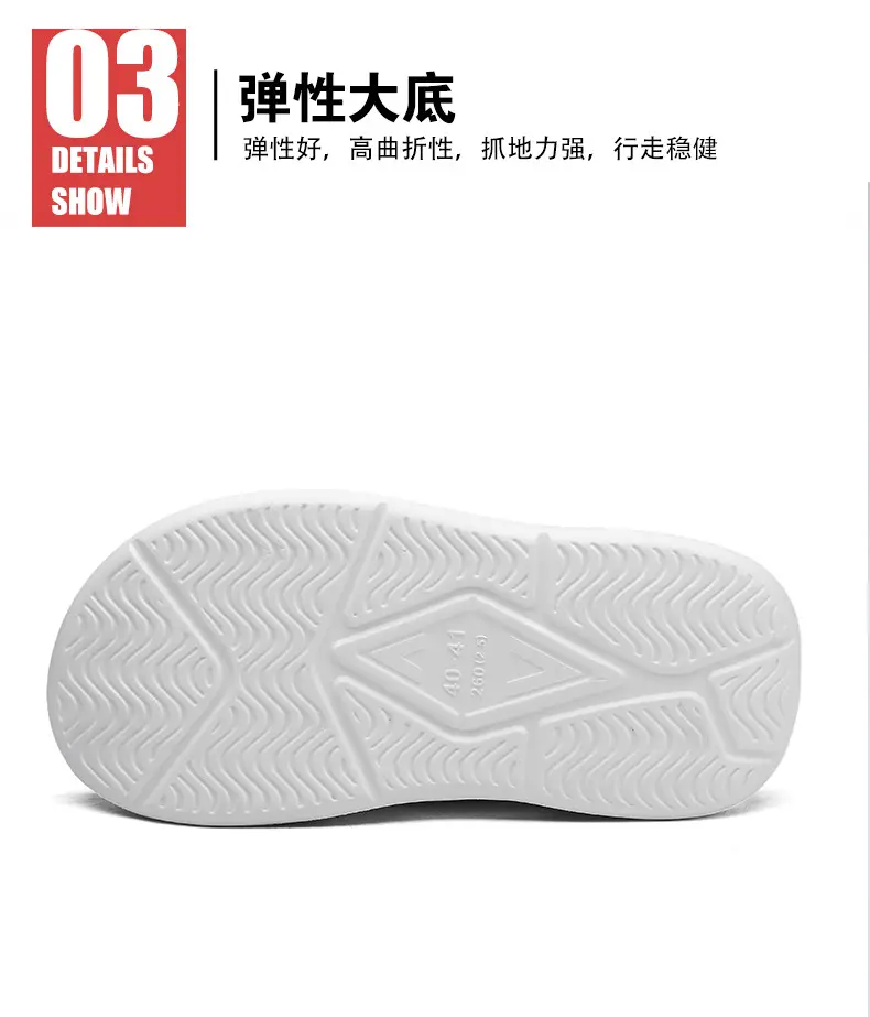 Cross-border New Flip Flops Men's High-end Summer Home Non-slip Wear-resistant Beach Shoes Soft Sole Height-increasing Sandals — feature 8