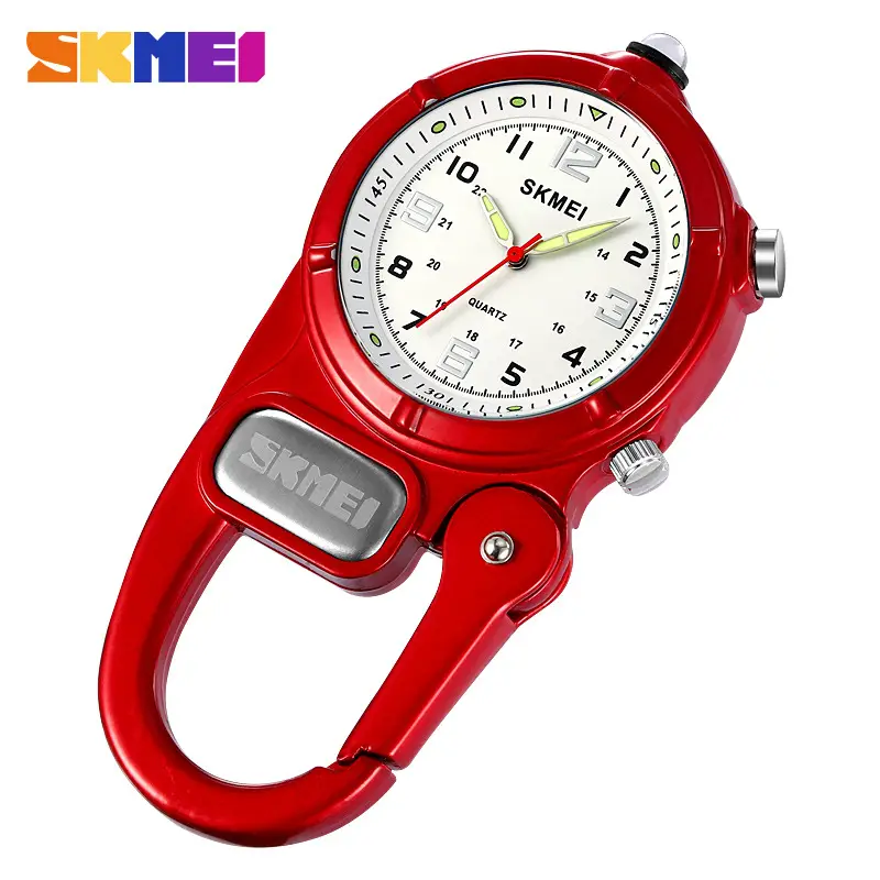 SKMEI Blue Quartz Watch with Compass & Buckle - Image 6