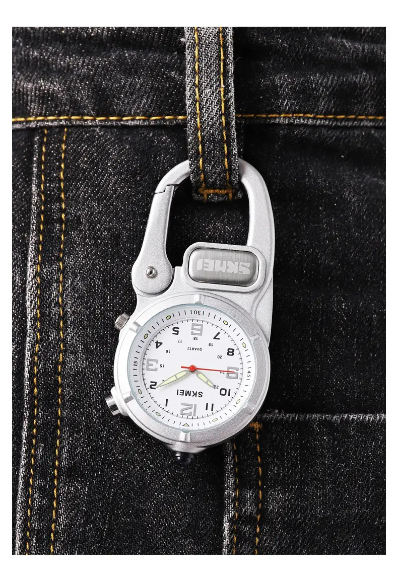SKMEI Blue Quartz Watch with Compass & Buckle β feature 16