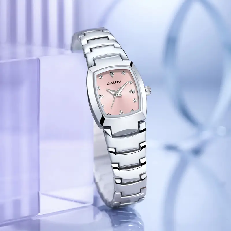 Women's Quartz Watch with Diamond Crystal Dial - Image 3