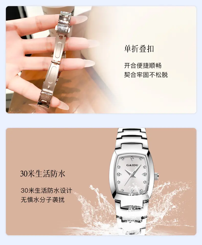 Women's Quartz Watch with Diamond Crystal Dial — feature 11