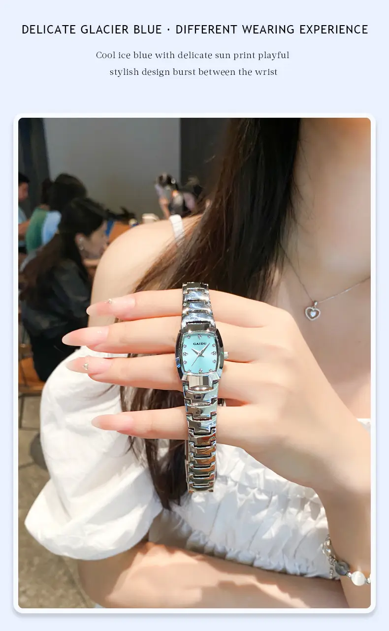 Women's Quartz Watch with Diamond Crystal Dial — feature 16