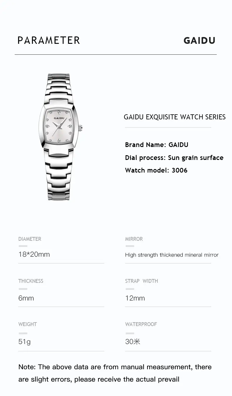 Women's Quartz Watch with Diamond Crystal Dial — feature 19