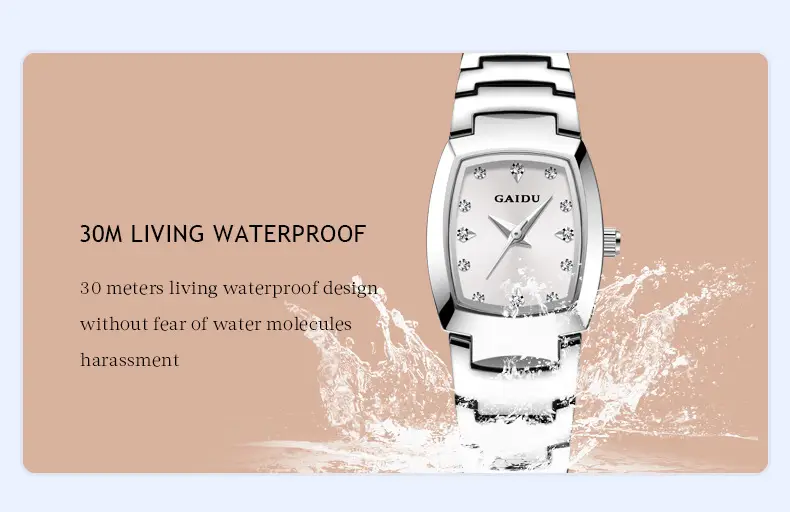 Women's Quartz Watch with Diamond Crystal Dial — feature 23