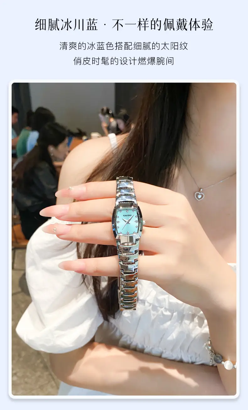 Women's Quartz Watch with Diamond Crystal Dial — feature 5