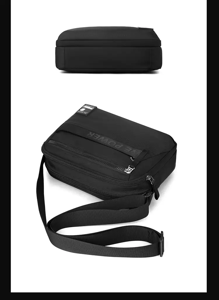 Men's Navy Blue Crossbody Shoulder Bag WEPOWER — feature 23
