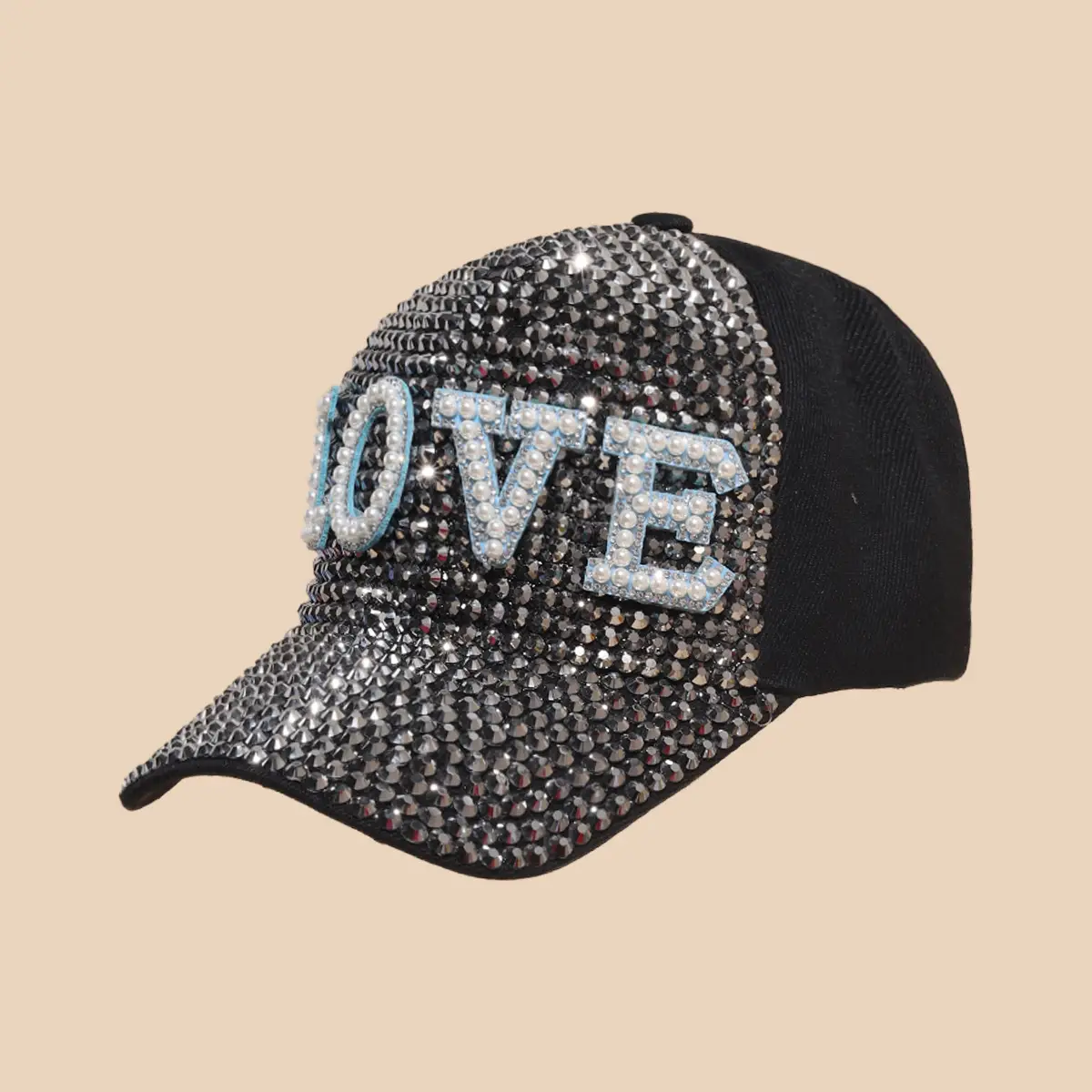 Women's Korean Rhinestone Butterfly Cap Summer - Image 8