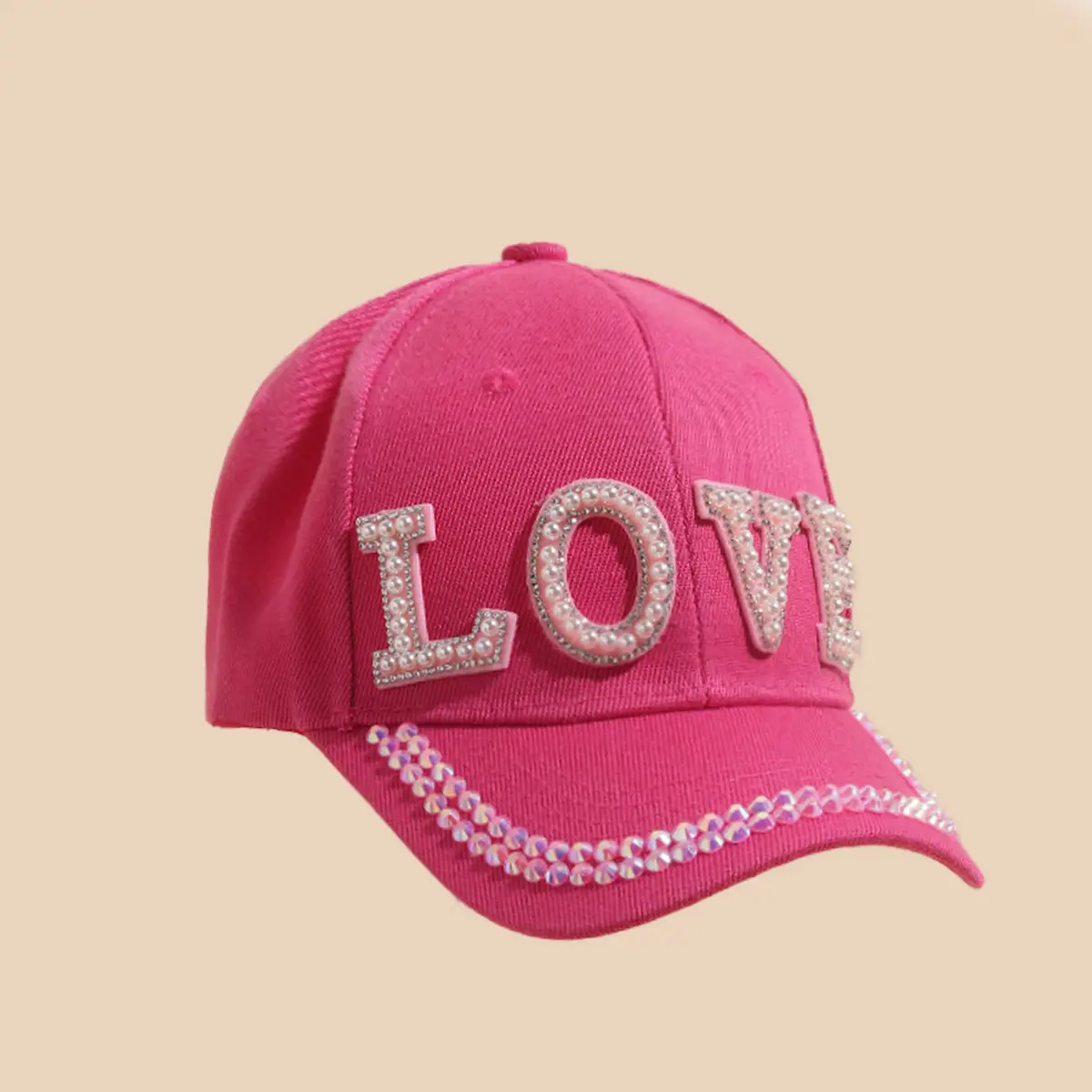 Women's Korean Rhinestone Butterfly Cap Summer — feature 1