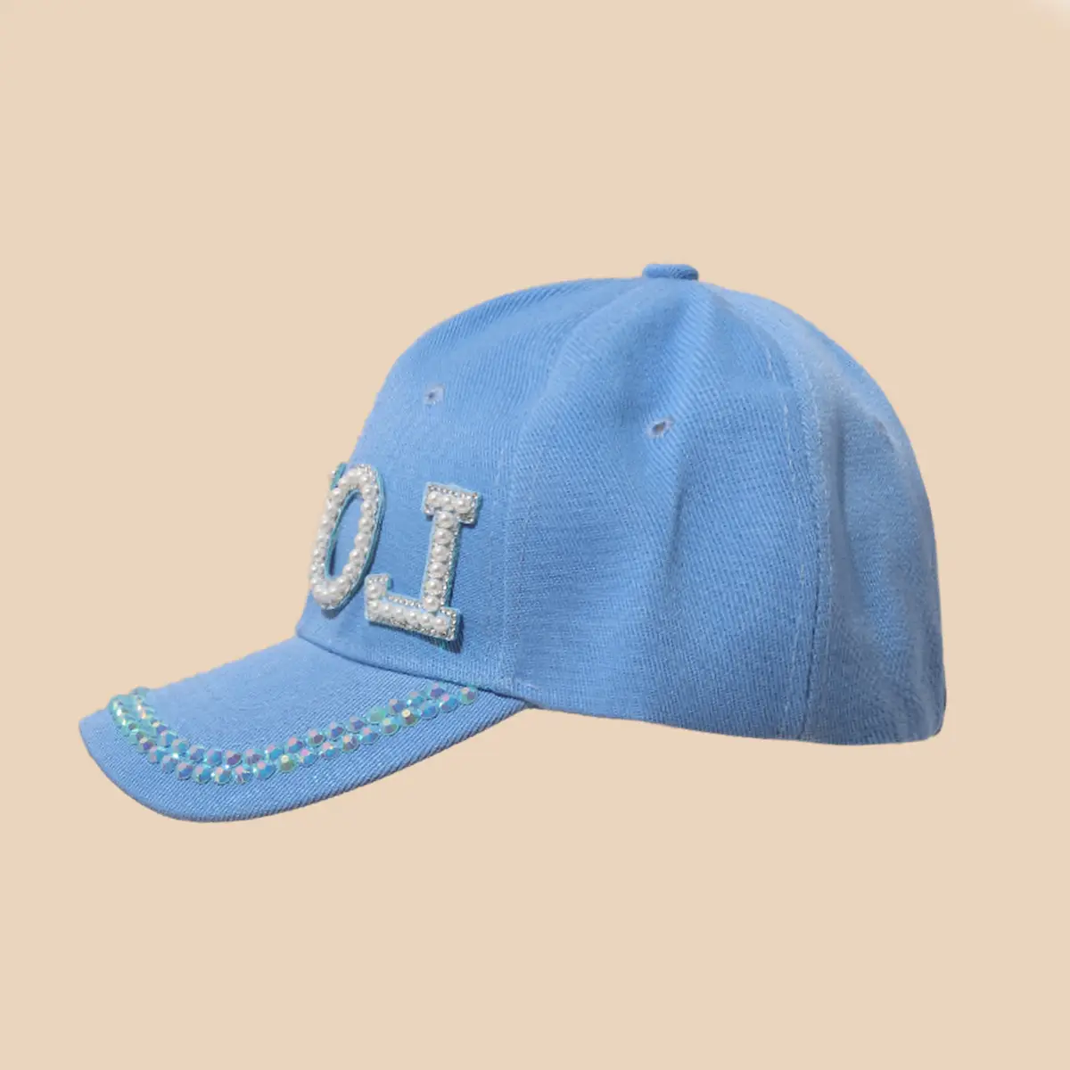 Women's Korean Rhinestone Butterfly Cap Summer — feature 15