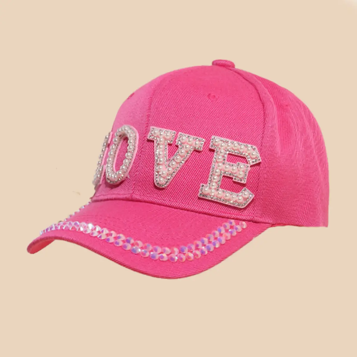 Women's Korean Rhinestone Butterfly Cap Summer — feature 2