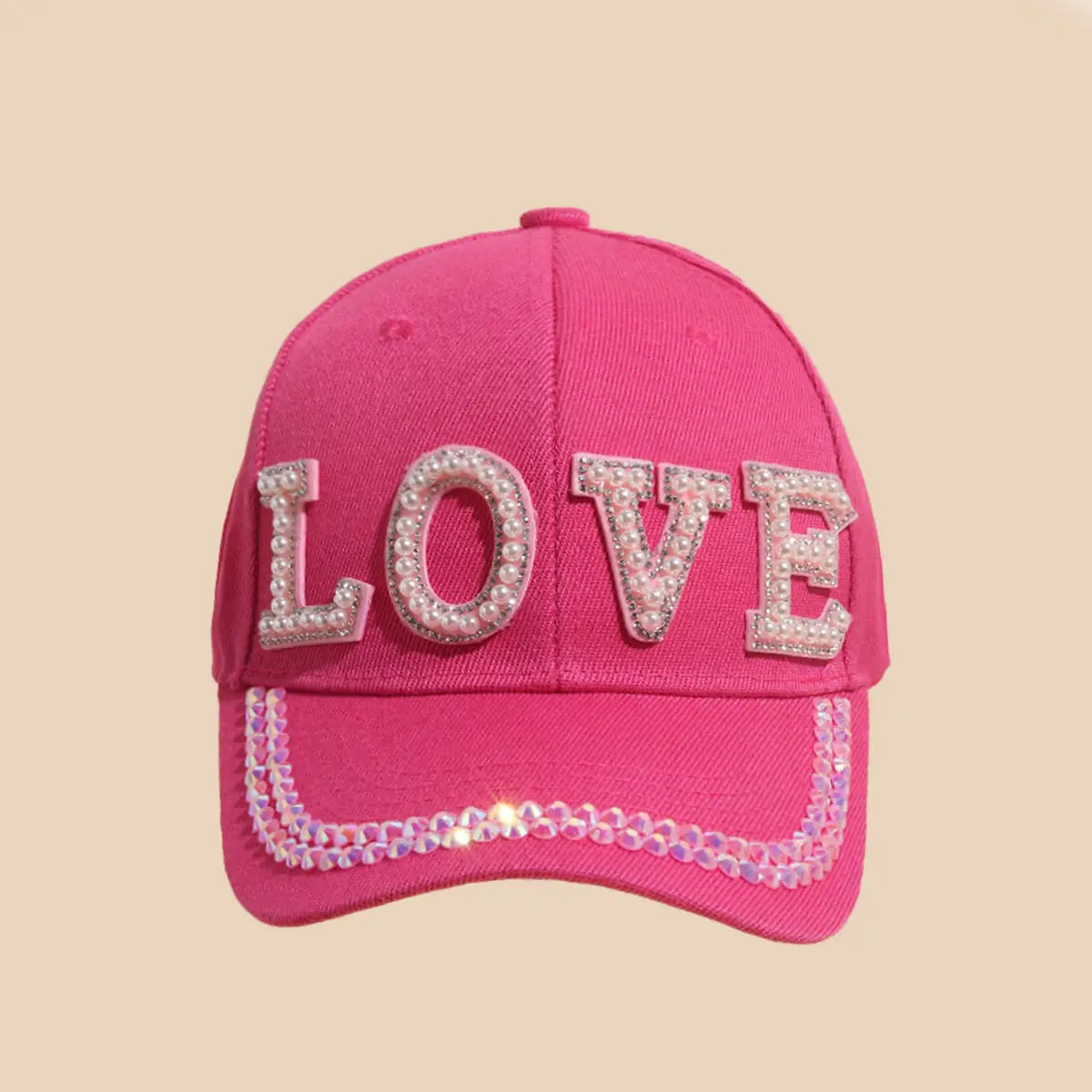Women's Korean Rhinestone Butterfly Cap Summer — feature 25