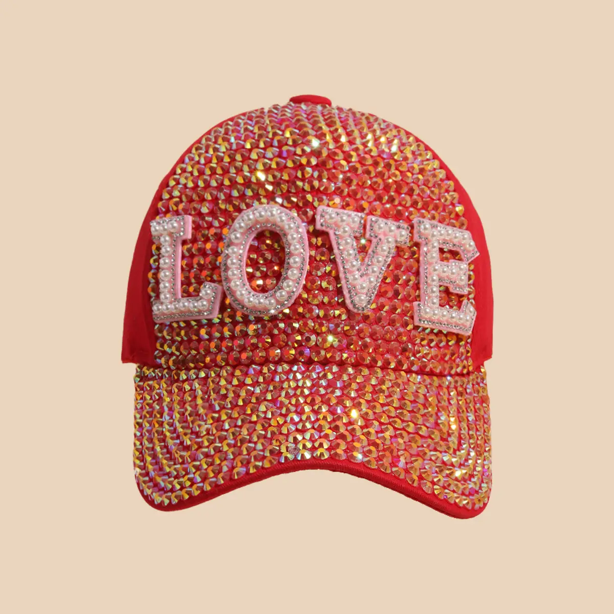 Women's Korean Rhinestone Butterfly Cap Summer — feature 26