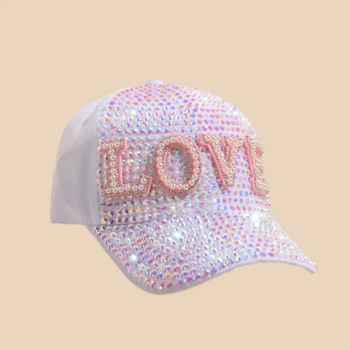 Women's Korean Rhinestone Butterfly Cap Summer — feature 9