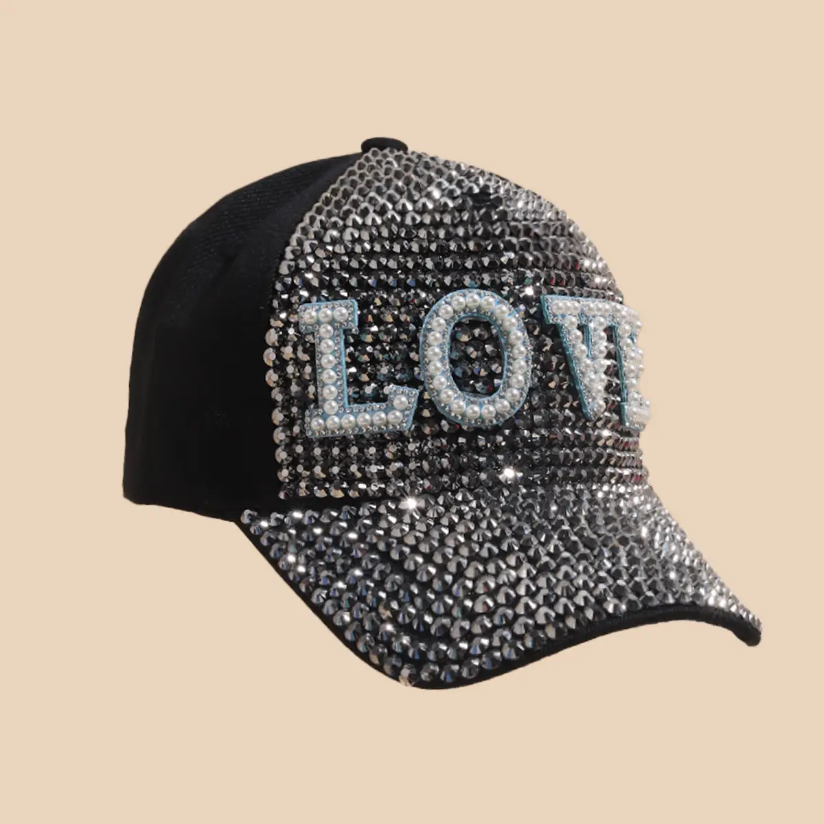 Women's Korean Rhinestone Butterfly Cap Summer - Image 6