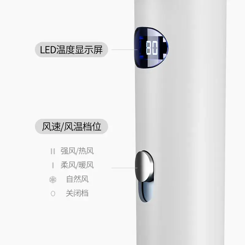 High-Speed Hair Dryer with Negative Ion & Warm Light - Image 4