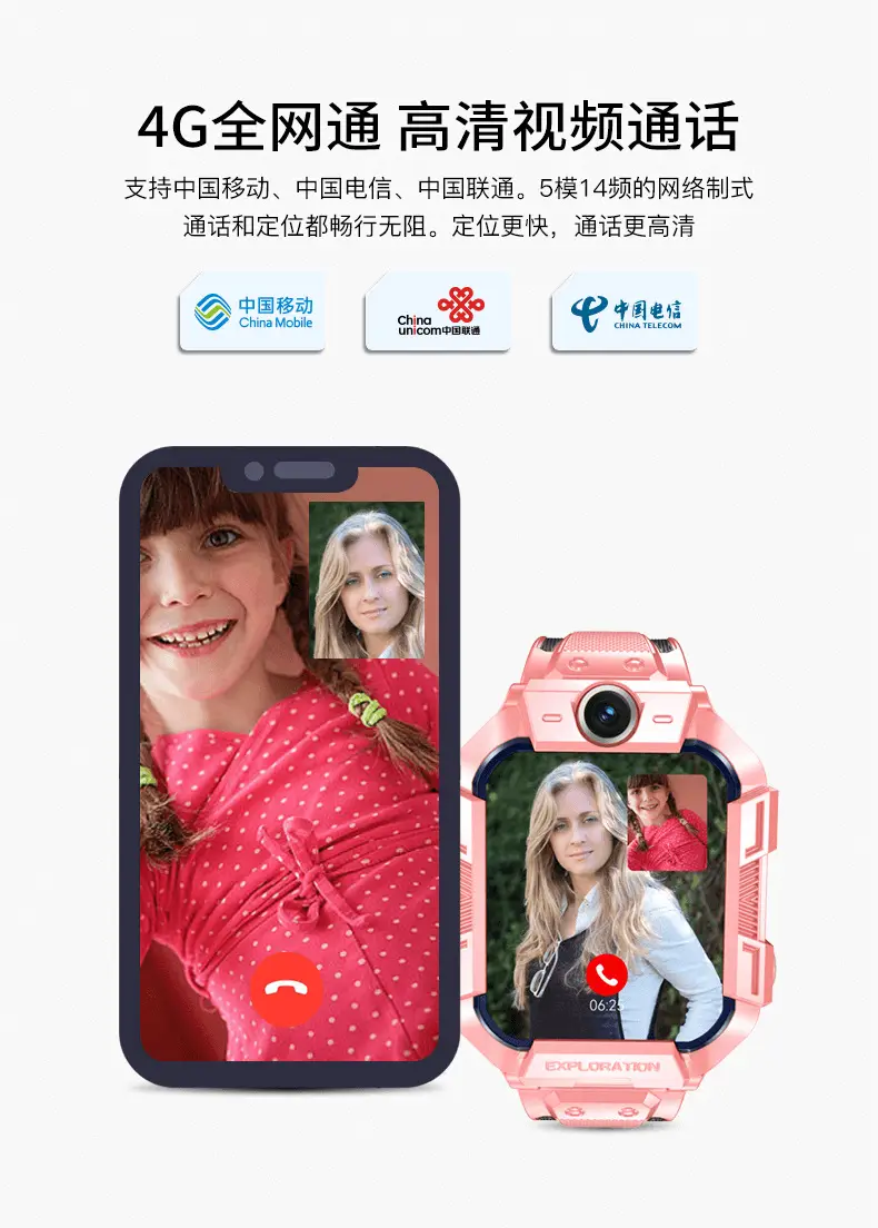 A62D Rotating Double Camera Children's Phone Watch Positioning Watch 4G Netcom Primary School Smart Watch Wholesale — feature 6