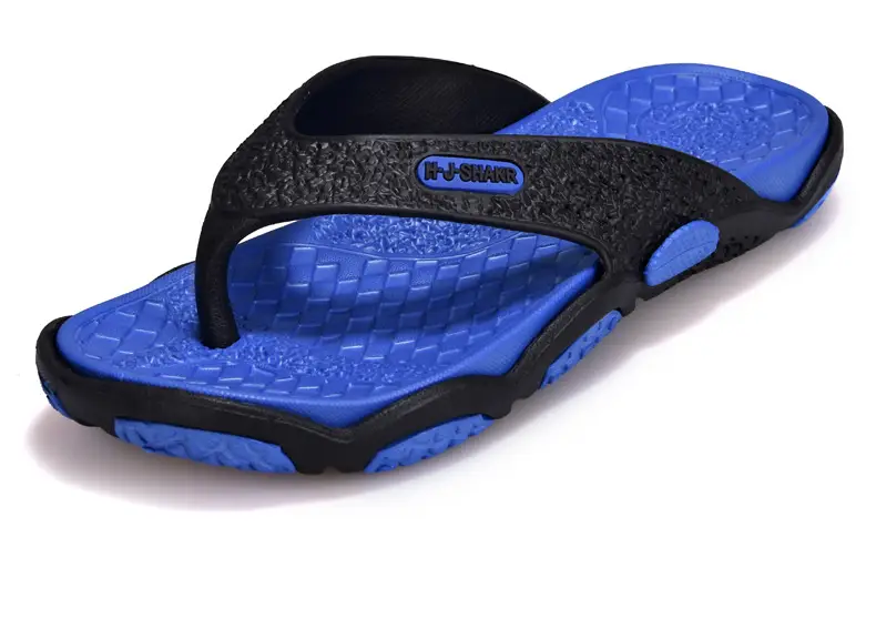 plus size Flip-flops Men's Summer Outer Wear Beach Slippers Casual Two-color Foreign Trade Slippers Men's Cross-border Slippers Men's — feature 1