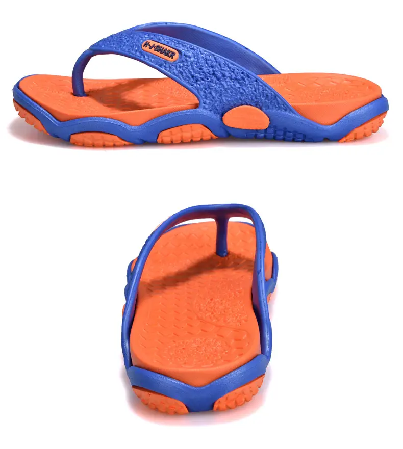plus size Flip-flops Men's Summer Outer Wear Beach Slippers Casual Two-color Foreign Trade Slippers Men's Cross-border Slippers Men's — feature 12