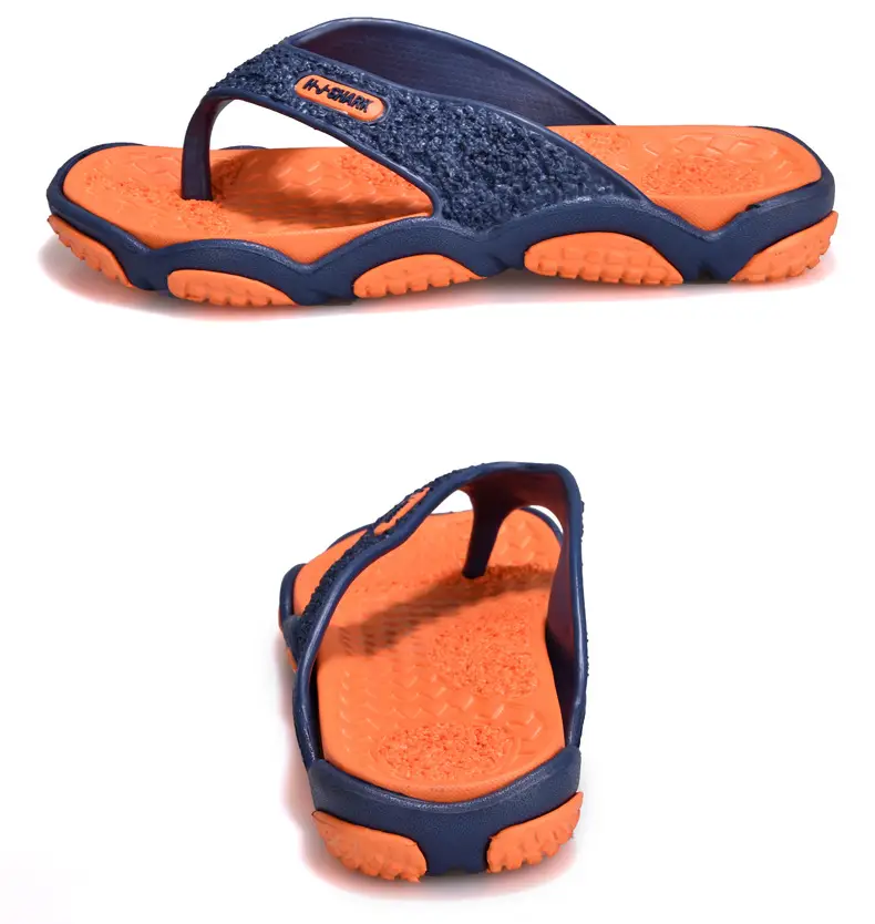 plus size Flip-flops Men's Summer Outer Wear Beach Slippers Casual Two-color Foreign Trade Slippers Men's Cross-border Slippers Men's — feature 17