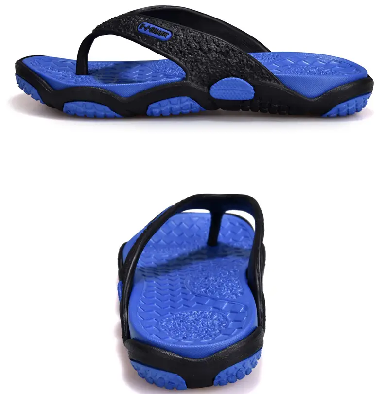 plus size Flip-flops Men's Summer Outer Wear Beach Slippers Casual Two-color Foreign Trade Slippers Men's Cross-border Slippers Men's — feature 2