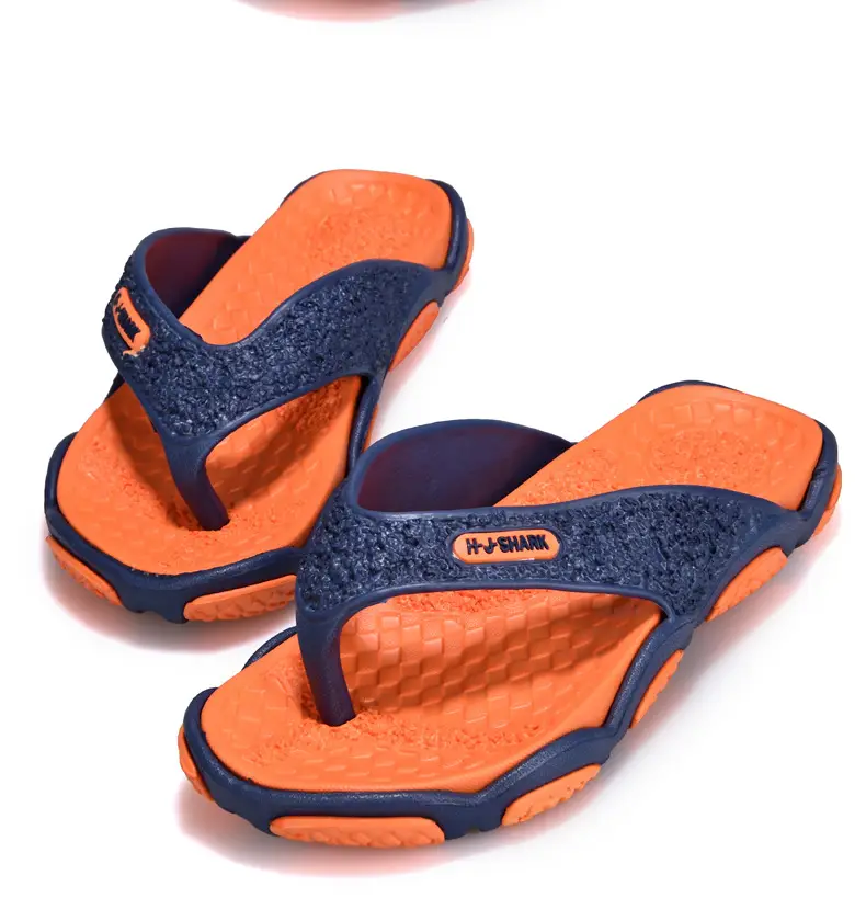 plus size Flip-flops Men's Summer Outer Wear Beach Slippers Casual Two-color Foreign Trade Slippers Men's Cross-border Slippers Men's — feature 20