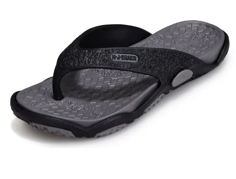 plus size Flip-flops Men's Summer Outer Wear Beach Slippers Casual Two-color Foreign Trade Slippers Men's Cross-border Slippers Men's — feature 26