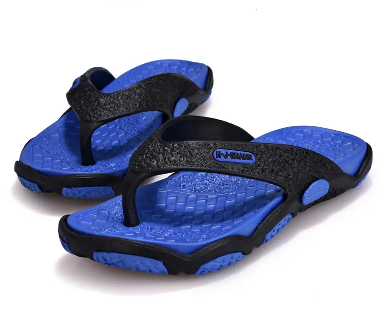 plus size Flip-flops Men's Summer Outer Wear Beach Slippers Casual Two-color Foreign Trade Slippers Men's Cross-border Slippers Men's — feature 5