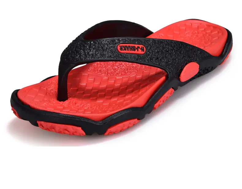 plus size Flip-flops Men's Summer Outer Wear Beach Slippers Casual Two-color Foreign Trade Slippers Men's Cross-border Slippers Men's — feature 6