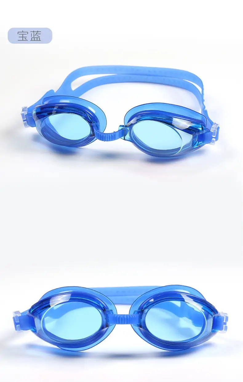 New waterproof anti-fog HD swimming goggles factory direct cross-border explosions adult children universal swimming goggles — feature 11