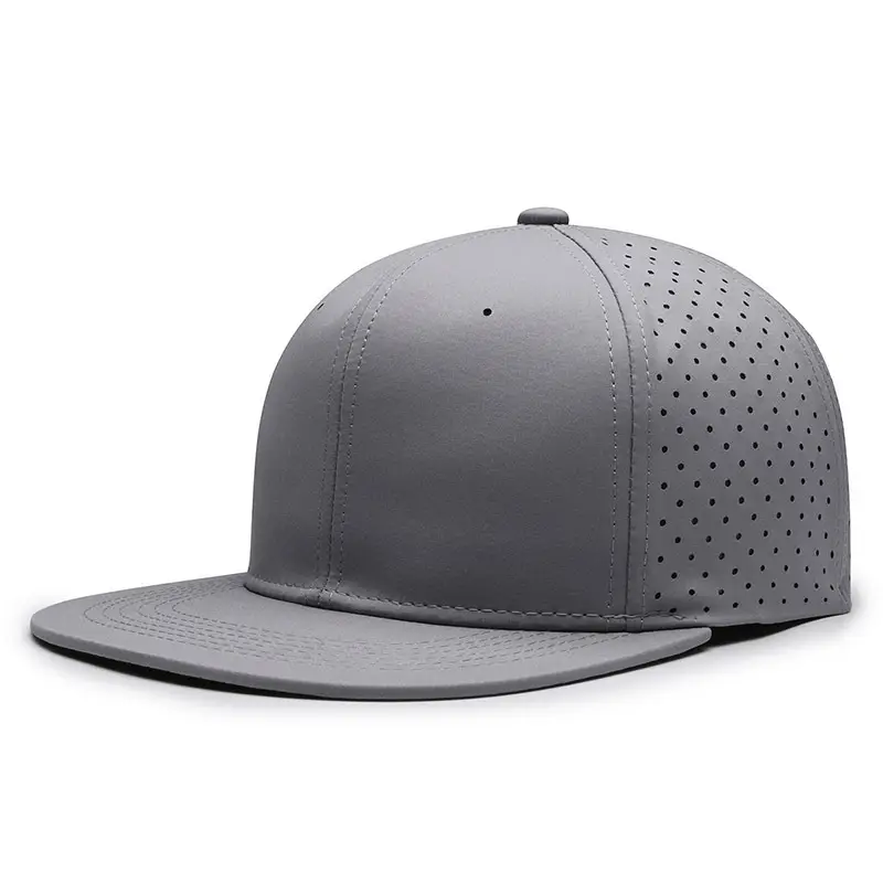 Grey Full Seal Hip Hop Hat Summer Outdoor Sun Hat - Image 5