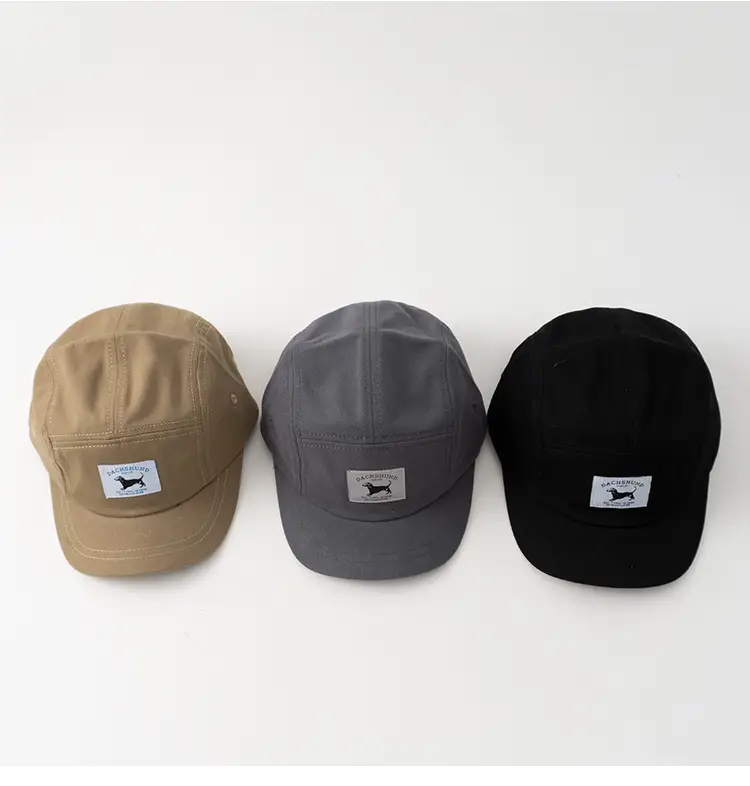 Black Baseball Cap for Kids Short Bristle — feature 14