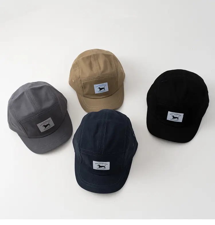 Black Baseball Cap for Kids Short Bristle — feature 15