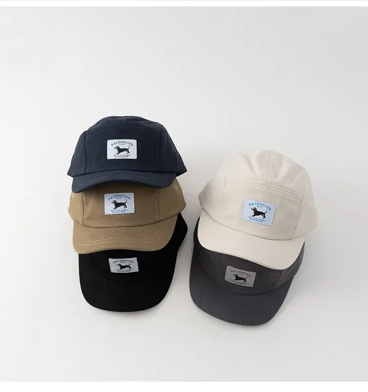 Black Baseball Cap for Kids Short Bristle — feature 5