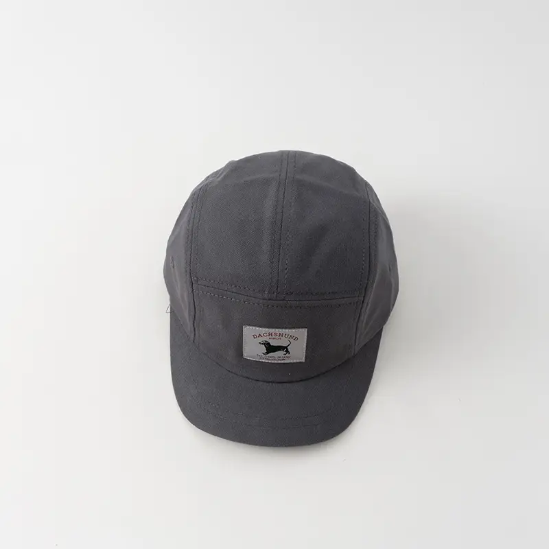 Black Baseball Cap for Kids Short Bristle - Image 3