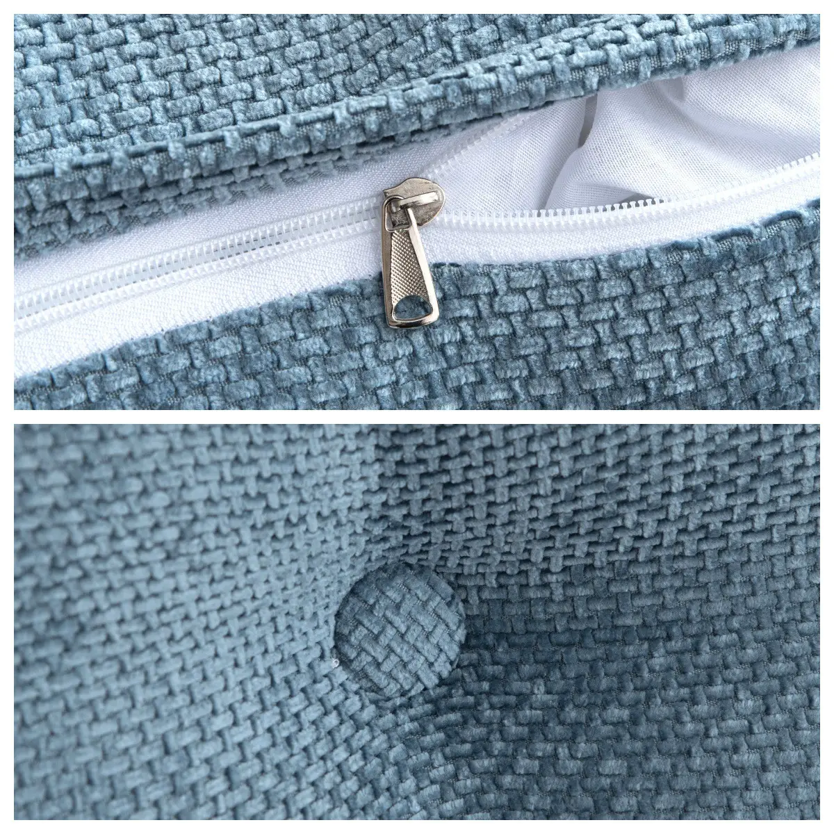 Dark Blue Bay Window Tatami Cushion Backrest for Bed