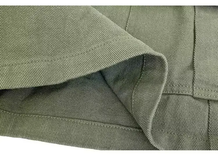Men's Green Cotton Pocket Shorts All Summer — feature 13