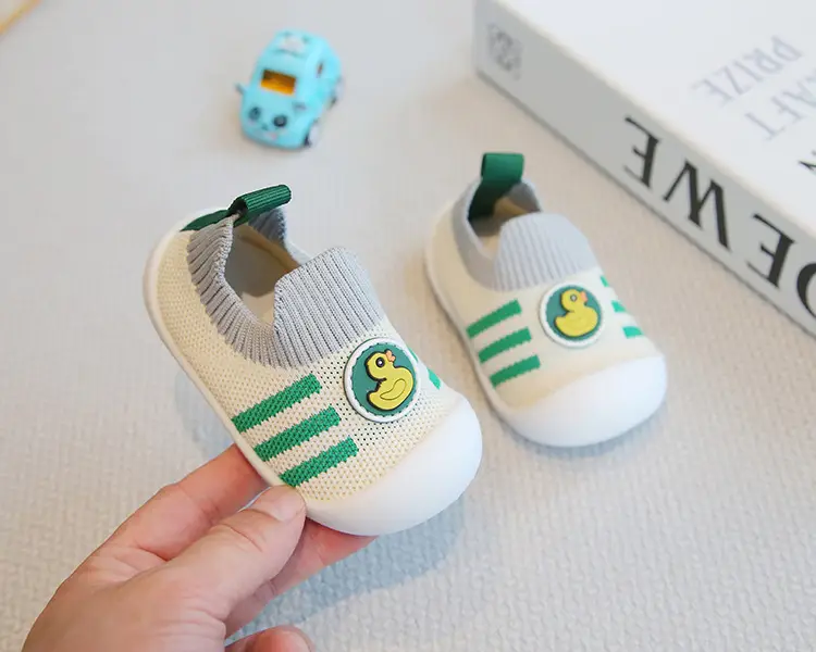 Baby Fly-Knit Shoes Pink Purple Spring Summer