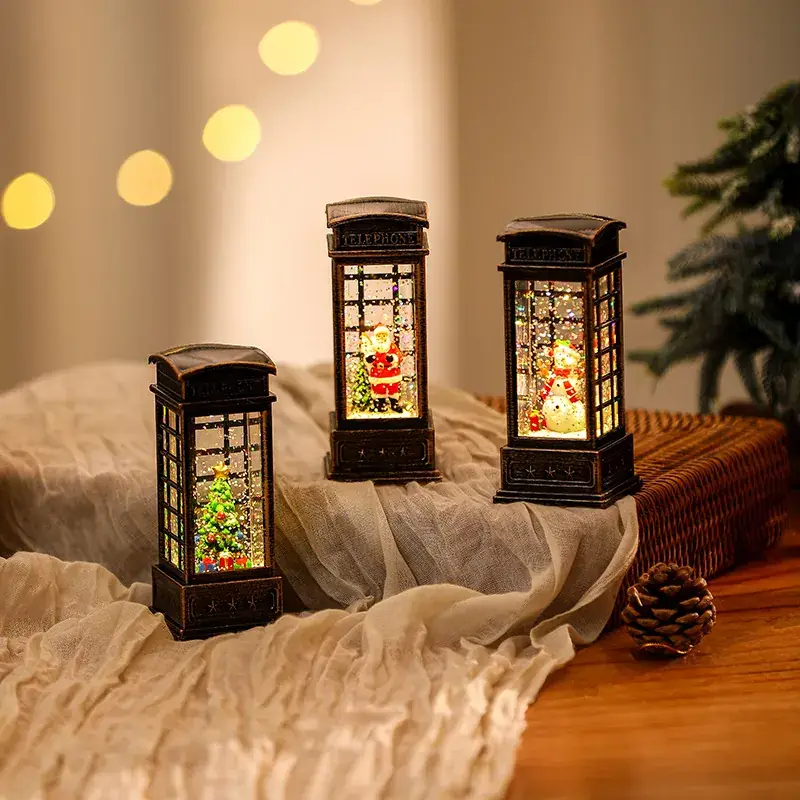 Christmas Wind Lamp with Crystal Design for Party Decor - Image 5